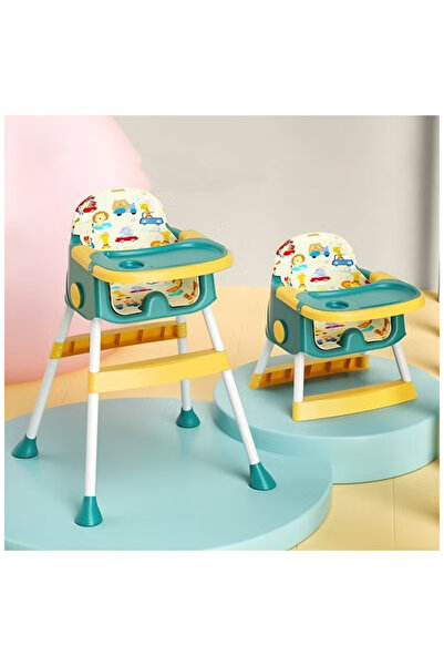 FULLJOY كرسي طعام قابل للطي و التعديل متعدد الوظائف مع صينية قابلة للازالة,92...