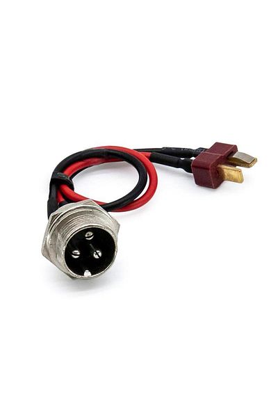 OEM GX16 3-pin charging port, Dean Type T connector, for electric scooters