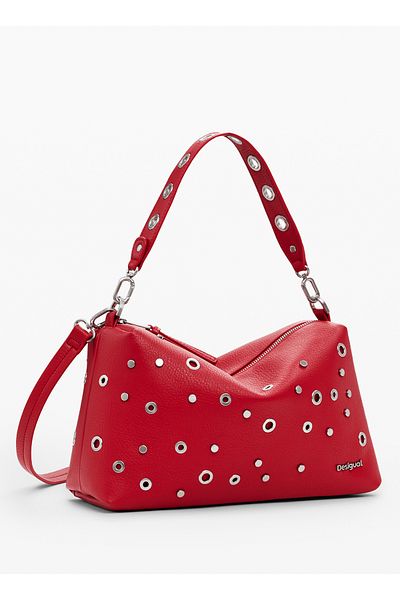 Desigual Geanta Desigual Rebel Bergamo Studded 5L - 25SAXPAN-3036