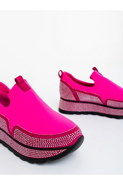 Kalapod Pantofi sport dama roz din material textil Tamore