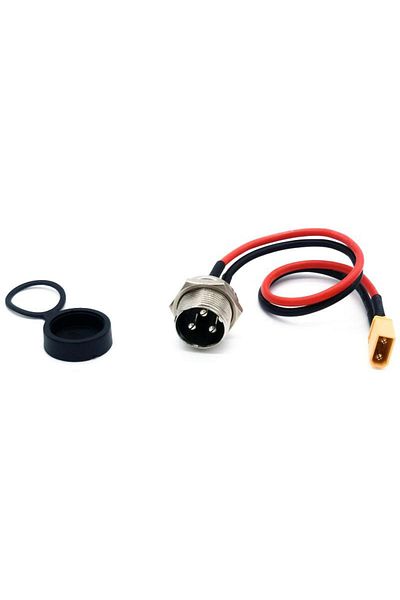 OEM GX16 charging port, XT30 connector for electric scooters