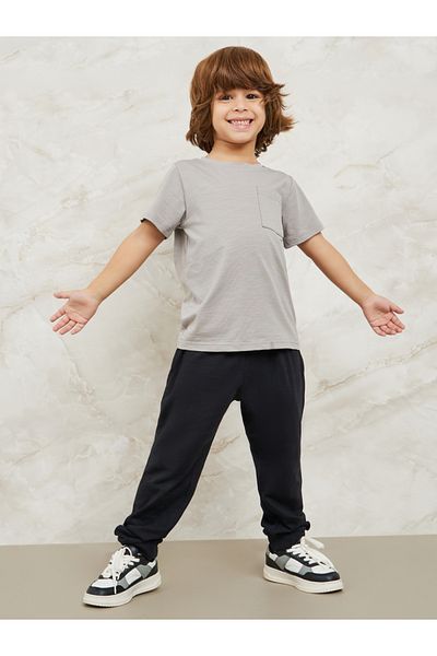 Styli Solid Joggers with Drawstring