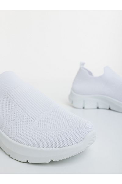 Kalapod Women's white textile sports shoes Cardia