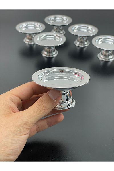 YzHome 6-Piece Plastic Coffee Side Turkish Delight Bowl Presentation Bowl Mini Decorative
