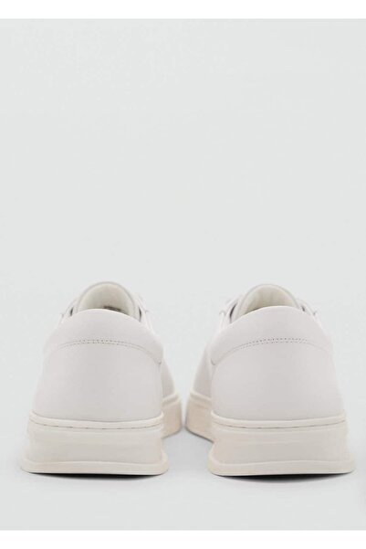 MANGO Man Deri parçalı spor ayakkabı