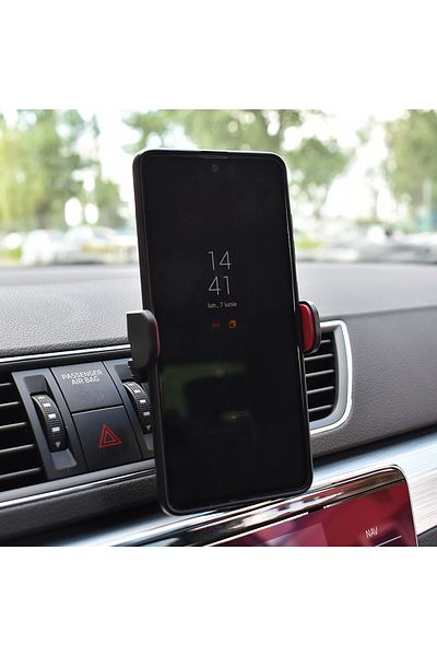 Mega Drive Suport Telefon Auto Extensibil 58-95 Mm Cu Prindere In Grila De Ventilatie
