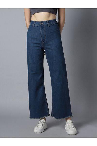 High Star By Styli High Rise Wide Leg Jeans