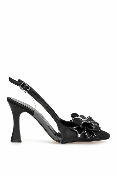 Ayakkabı Fuarı Elite Btbsj05 Women's Classic Heeled Shoes Black