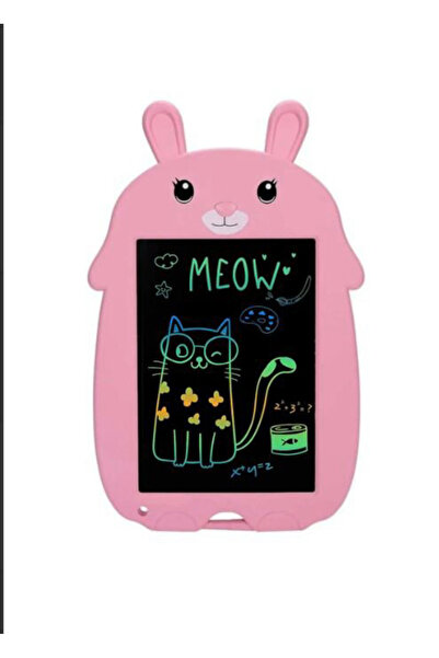 Genel Markalar Tavşan Tasarımlı Çocuk Yazı Tableti 9 İnç