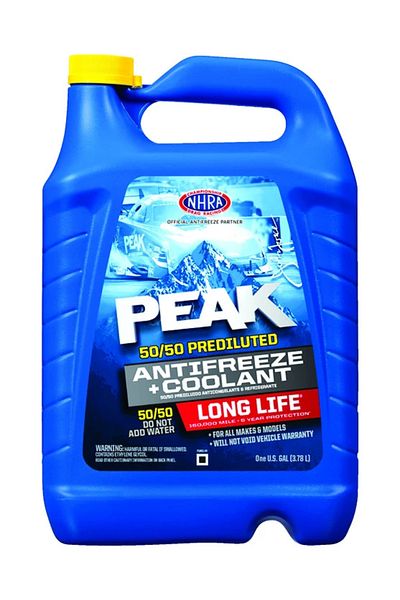 Peak Long Life Prediluted Antifreeze Coolant, 3.78L