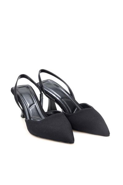 Papuçcity Hco 03176 Women's Stiletto Open Back Shoes