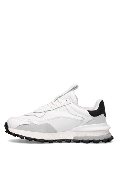 Lufian 112230265 Henry Erkek Hakiki Deri Klasik Sneaker Beyaz