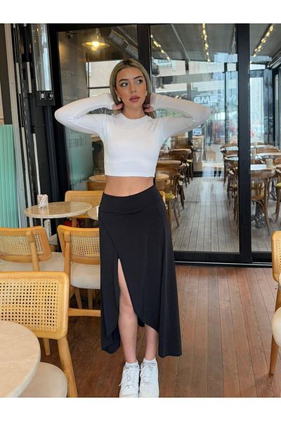 D&M Life Collection    Women's Sandy Skirt with Pocket Detail Leggings