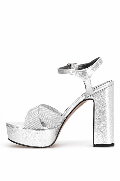 Ayakkabı Fuarı Elite Pm08 K2057 Women's Platform Shoes Silver