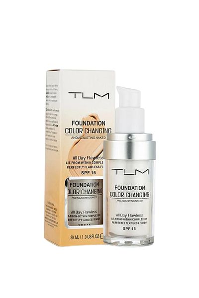 TLM TLM Magic Color Changing Foundation with Natural Skin Tone and SPF 30 30ml