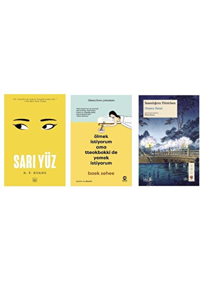 Can Yayınları sari yuz + olmek istiyorum ama tteobokki de yemek istiyorum + i...