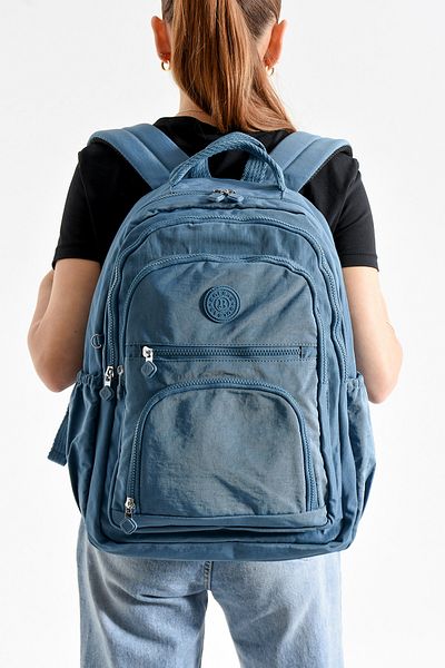 seyyah Waterproof Crinkle Fabric Laptop Compartment, School, Business, Travel Backpack and Handbag