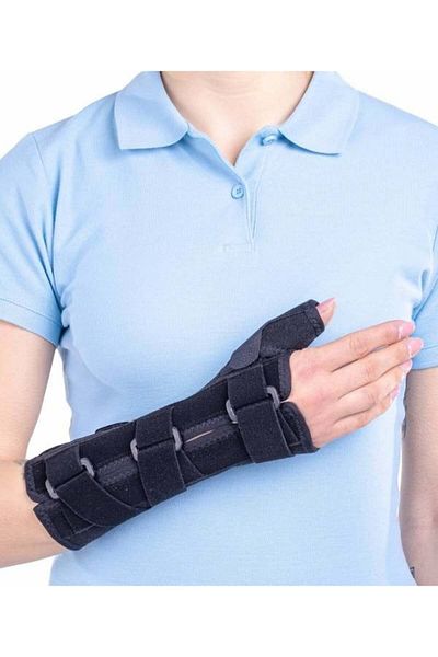 Triamed Triafix M Finger Wrist Brace, SRT230, Black, 1, Straight