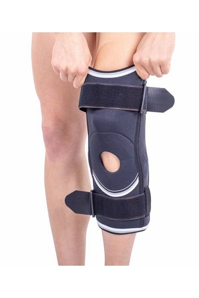 OEM Mobile knee brace with patellar support and lateral joints Triamed Aktiv, SRT304, Black, 3