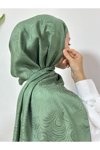 Pull Scarfs Shine Isabella Pattern - Mildew Green