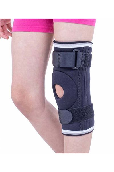 OEM Mobile Knee Brace, For Children, Triamed Aktiv Light 01 Junior, Srt333, Black, 3