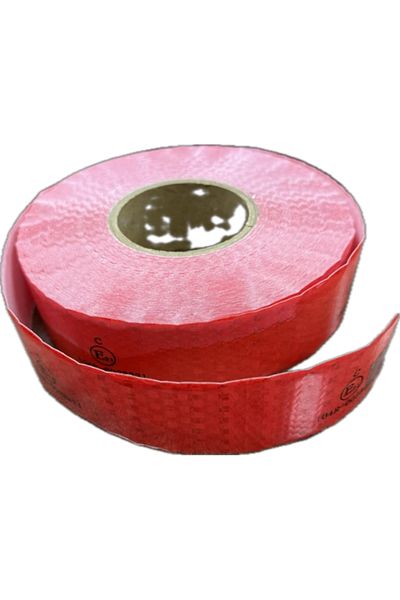 HTM Yapı Quality Reflective Tape Red 5 Meters 5 cm Documented Reflective Reflective Highlighter Strip Tape Warning