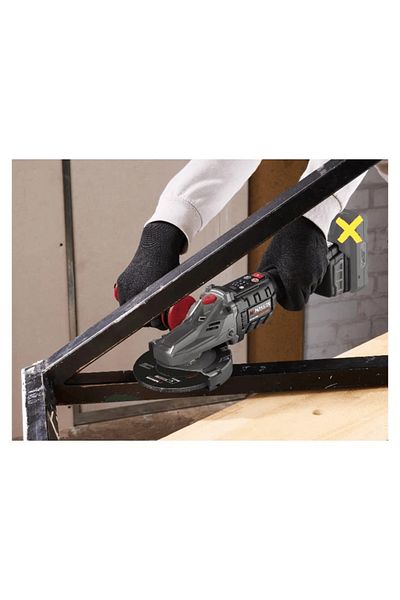 PARKSIDE PARKSIDE PERFORMANCE® Cordless Angle Grinder PPWSFA 20-Li C4, 20 V, Carrying Case