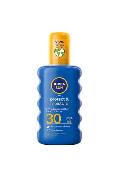 NIVEA Nivea Sun Protect & Moisture Sunscreen Spray with SPF 30, 200 ml