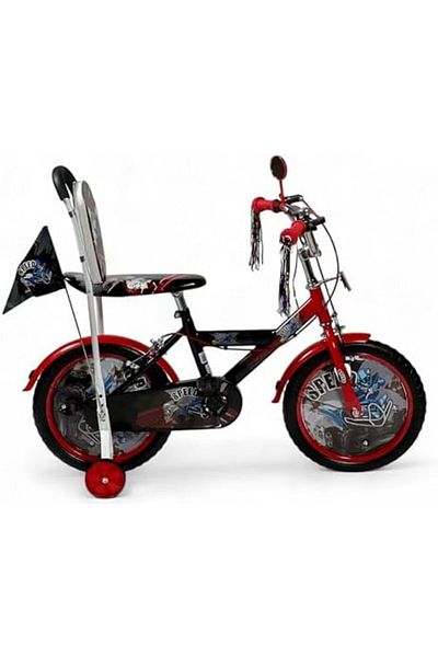 ALBADER Kids Bike 16-Inch Size, Bicycle For Boys And Girls, Bikes With Solid Wheels