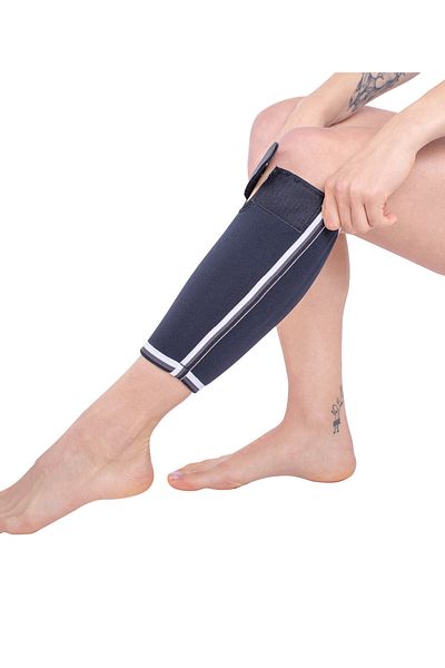OEM Orteză flexibilă pentru gambă Triamed Calf Flex, SRT315, neagră, 2 buc.