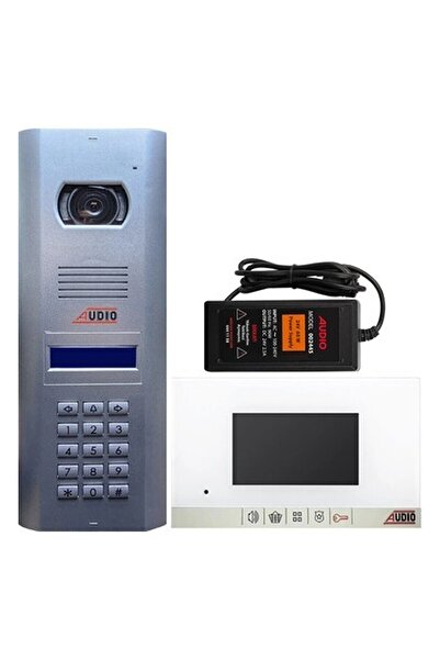 AUDİO Audio 8 Daire 1198B 4.3 Inç Görüntülü Diafon