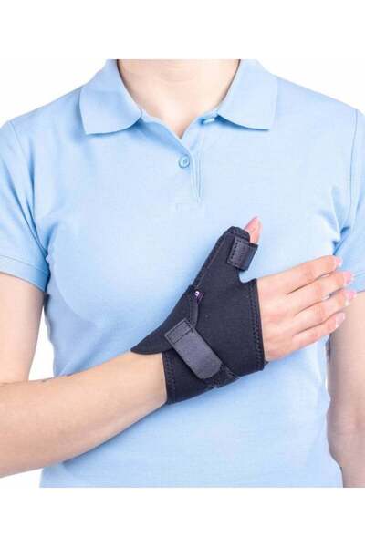 OEM Orteză de deget mare Triamed Unofix, SRT209, Negru, 2, Stânga
