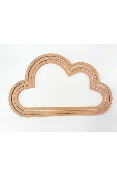 Sultan Mdf Door Ornament - Wall Ornament - Bulut