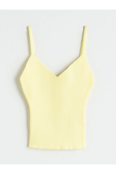 LC Waikiki Lcw V-Neck Women's Knitwear Singlet