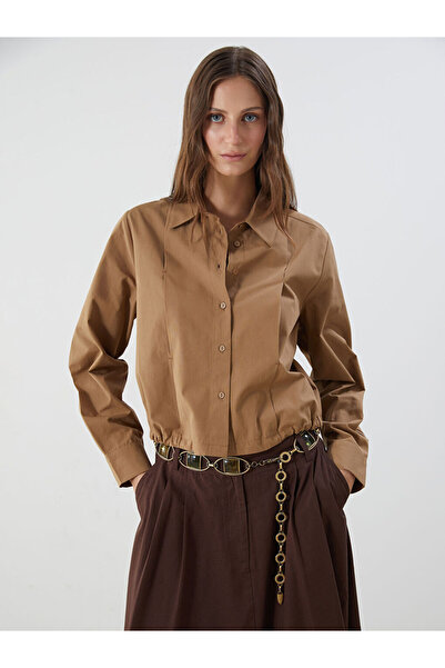 LC Waikiki Rmz Gi̇yi̇m Farkiyla Relaxed Fit Women's Shirt