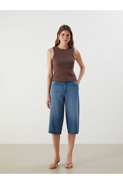 LC Waikiki New Season Crew Neck Openwork Women's Undershirt - S5Pa48Z8