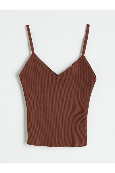 LC Waikiki Lcw V-Neck Women's Knitwear Singlet