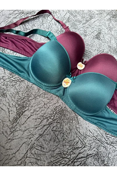 Olivia Carmen Underwire Padded Aesthetic Looking 2-Piece Bra Set