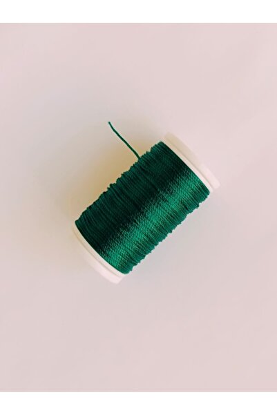 Eskişehir hobi sanat Σχοινί χάντρες προσευχής 0,45 mm 30 μέτρα πράσινο χρώμα