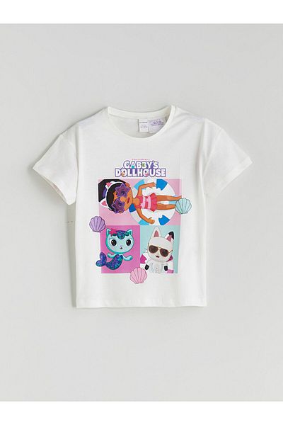LC Waikiki Lcw Printed Girl's T-Shirt