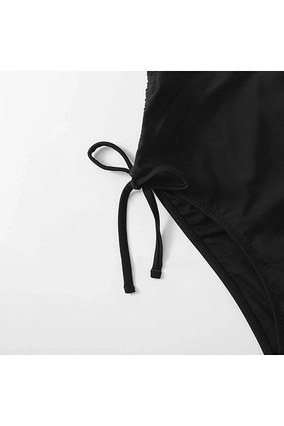 FITINT Brazilian High-Waisted Panties Black 308