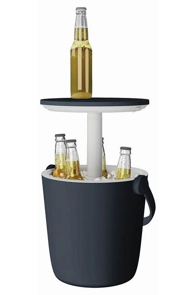Keter Răcitor pentru băuturi Go Bar, plastic, 38 x 38 x 37-60 cm, antracit