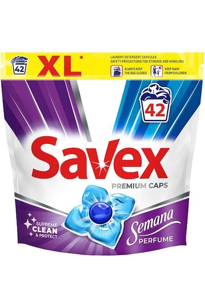 SAVEX Detergent Savex Super Caps Semana Perfume, 42 washes
