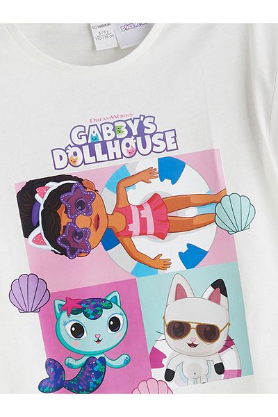LC Waikiki Lcw Printed Girl's T-Shirt