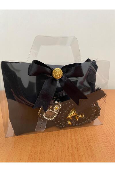 ZENGİN Lüks Mevlid Seti, Hac,umre Hediyelik, Gelin Mevlidi, Tülbent, Inci Tes...