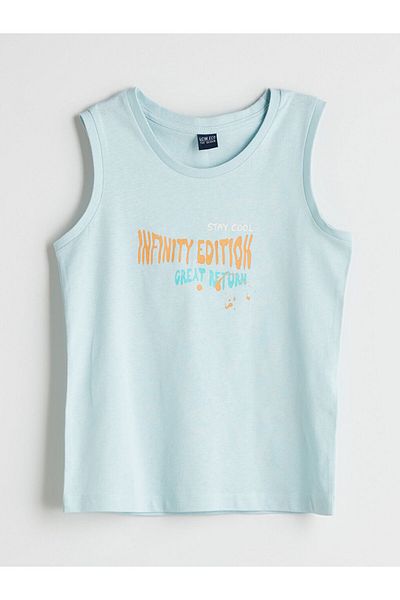 LC Waikiki Tricou pentru băiat cu gât crew pentru sezon nou - S5KT80Z4