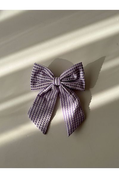 AGAPI Lilac Ribbon Bow Buckle
