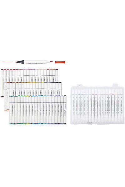 huitich Acrylic 60-Color Marker Set