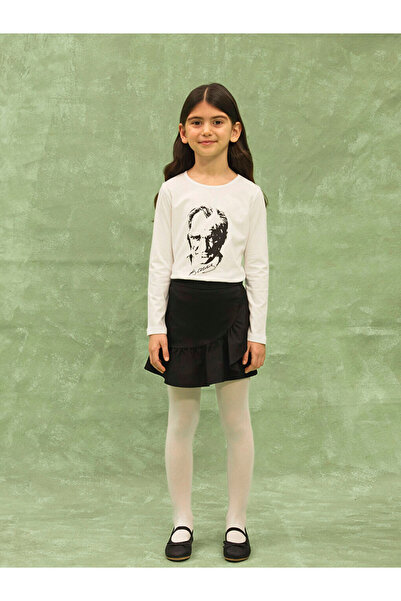 LC Waikiki Ποιοτικά είδη από το Çelebi Store Μακρυμάνικο μπλουζάκι για κορίτσ...