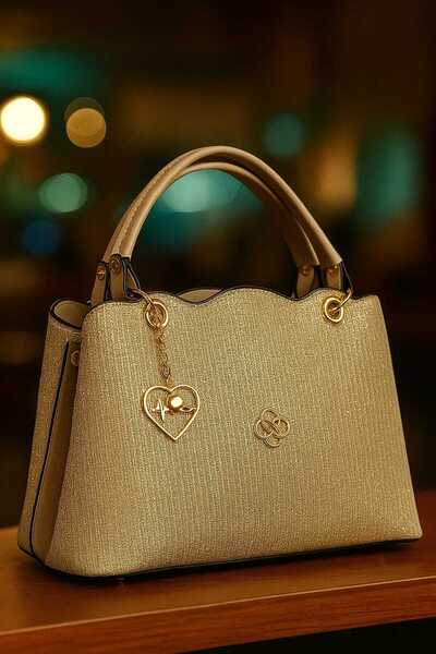 ZİVORA Geantă de umăr și de braț pentru femei cu 2 compartimente - Curea lung...